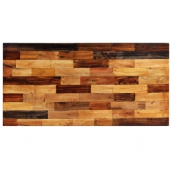 Stolik barowy z litego drewna odzyskanego, 120 x 60 x 106 cm