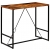 Stolik barowy z litego drewna odzyskanego, 120 x 60 x 106 cm