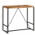 Stolik barowy z litego drewna odzyskanego, 120 x 60 x 106 cm