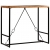 Stolik barowy z litego drewna odzyskanego, 120 x 60 x 106 cm