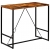 Stolik barowy z litego drewna odzyskanego, 120 x 60 x 106 cm