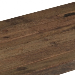 Stolik kawowy Opium, drewno odzyskane i stal, 110x60x35 cm
