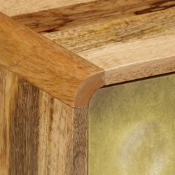 Szafka pod telewizor, lite drewno mango, 120 x 30 x 45 cm