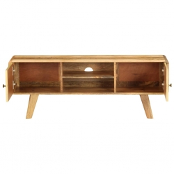 Szafka pod telewizor, lite drewno mango, 120 x 30 x 45 cm