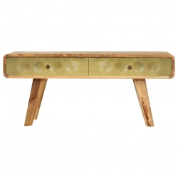 Stolik kawowy z litego drewna mango, 90 x 50 x 40 cm