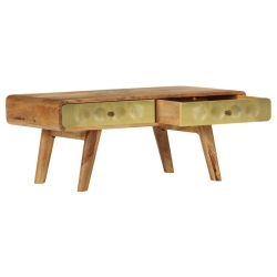 Stolik kawowy z litego drewna mango, 90 x 50 x 40 cm