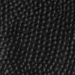 Stolik kawowy z młotkowanego aluminium, 70 x 30 cm, czarny