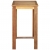 Stolik barowy z litego drewna akacjowego, 60 x 60 x 105 cm