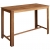 Stolik i stołki barowe,7 elementów, lite drewno akacjowe