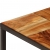 Stolik kawowy z drewna akacjowego i stali, 110x60x40 cm