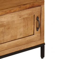 Szafka pod telewizor, lite drewno mango, 140 x 30 x 40 cm