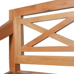 Krzesła Batavia, 2 szt., jasnobrązowe, lite drewno mahoniowe