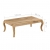 Stolik kawowy z litego drewna mango, 116 x 66 x 41 cm