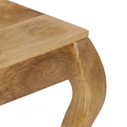 Stolik boczny z litego drewna mango, 45 x 45 x 40 cm