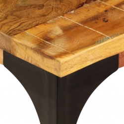Stolik kawowy, 100x60x35 cm, z drewna z odzysku