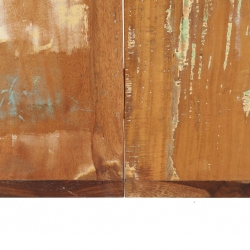 Stół jadalniany, 160 x 80 x 75 cm, lite drewno z odzysku