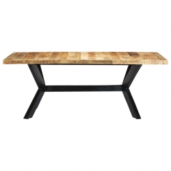 Stół jadalniany, 200x100x75 cm, lite drewno mango