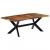 Stół jadalniany, 200x100x75 cm, lite drewno z odzysku