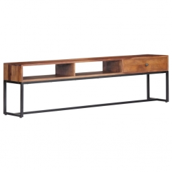 Szafka pod TV, 160x30x45 cm, lite drewno sheesham