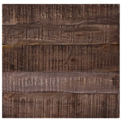 Stolik kawowy, 50x50x35 cm, lite drewno mango