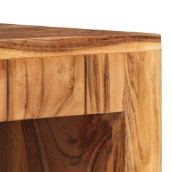 Stolik kawowy, 90 x 50 x 45 cm, lite drewno akacjowe