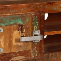 Szafka pod TV, 120x30x36 cm, lite drewno odzyskane
