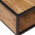Stolik kawowy, 70x70x32 cm, lite drewno akacjowe