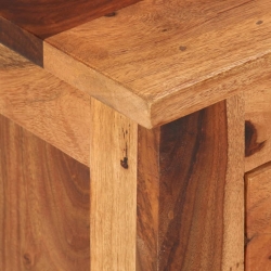 Szafka pod TV, 110x30x40 cm, lite drewno sheesham