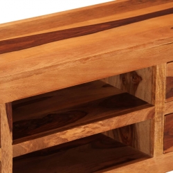 Szafka pod TV, 110x30x40 cm, lite drewno sheesham