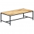 Stolik kawowy, 120 x 60 x 40 cm, lite surowe drewno mango