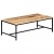 Stolik kawowy, 120 x 60 x 40 cm, lite surowe drewno mango
