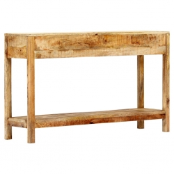 Stolik konsola, 120 x 35 x 75 cm, lite drewno mango