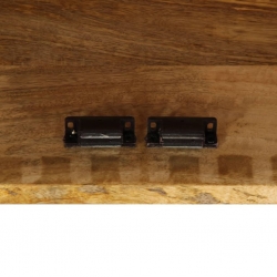 Szafka pod TV, 90x30x40 cm, lite drewno mango