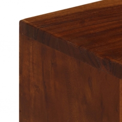Szafka pod TV z 3 szufladami, 110x35x50 cm, drewno akacjowe