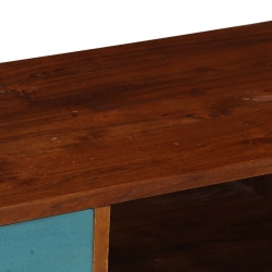 Szafka pod TV z 3 szufladami, 110x35x50 cm, drewno akacjowe