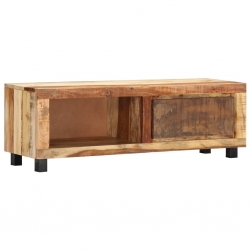 Szafka pod TV, 100x30x33 cm, lite drewno odzyskane