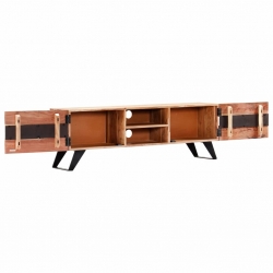 Szafka pod TV, 140x30x45 cm, lite drewno akacjowe