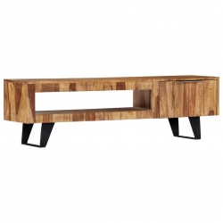 Szafka pod TV, 140x30x40 cm, lite drewno sheesham