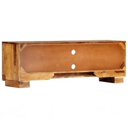Szafka pod TV, 118x30x40 cm, lite drewno sheesham