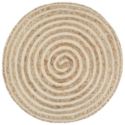 Ręcznie robiony puf, 40 x 45 cm, juta