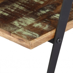 Stolik kawowy, 115x60x40 cm, lite drewno z odzysku