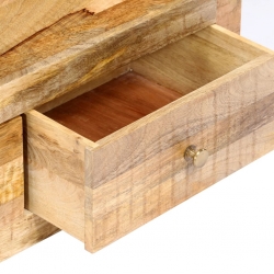 Szafka pod TV, 120 x 30 x 40 cm, lite drewno mango