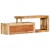 Szafka pod TV, 120 x 30 x 40 cm, lite drewno mango