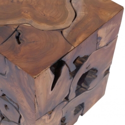 Taborety / Stolik kawowy z solidnego drewna tekowego
