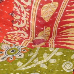 Sofa modułowa z akcesoriami, 16 elementów, patchwork z tkanin