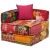 Sofa modułowa z akcesoriami, 16 elementów, patchwork z tkanin