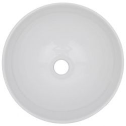 Dwuczęściowy zestaw mebli do łazienki, ceramiczny, dębowy
