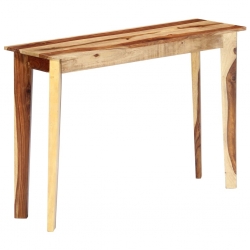 Stolik konsola, 110 x 35 x 76 cm, lite drewno mango