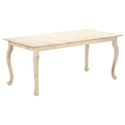 Stół jadalniany 180 x 90 x 77 cm, lite drewno mango