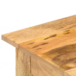 Stolik boczny, 43 x 43 x 40 cm, lite drewno mango